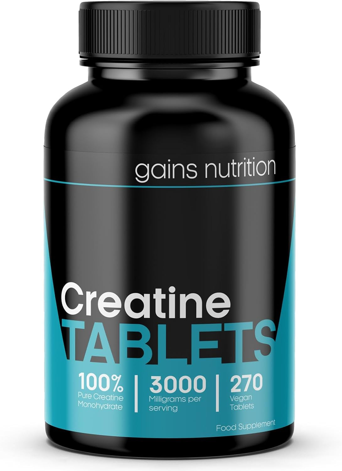 GN Creatine Tablets | 240 Creatine Monohydrate Tablets for Men & Women | High Strength Creatine - 3000Mg Creatine Monohydrate per Serving | Non-Gmo & Gluten Free