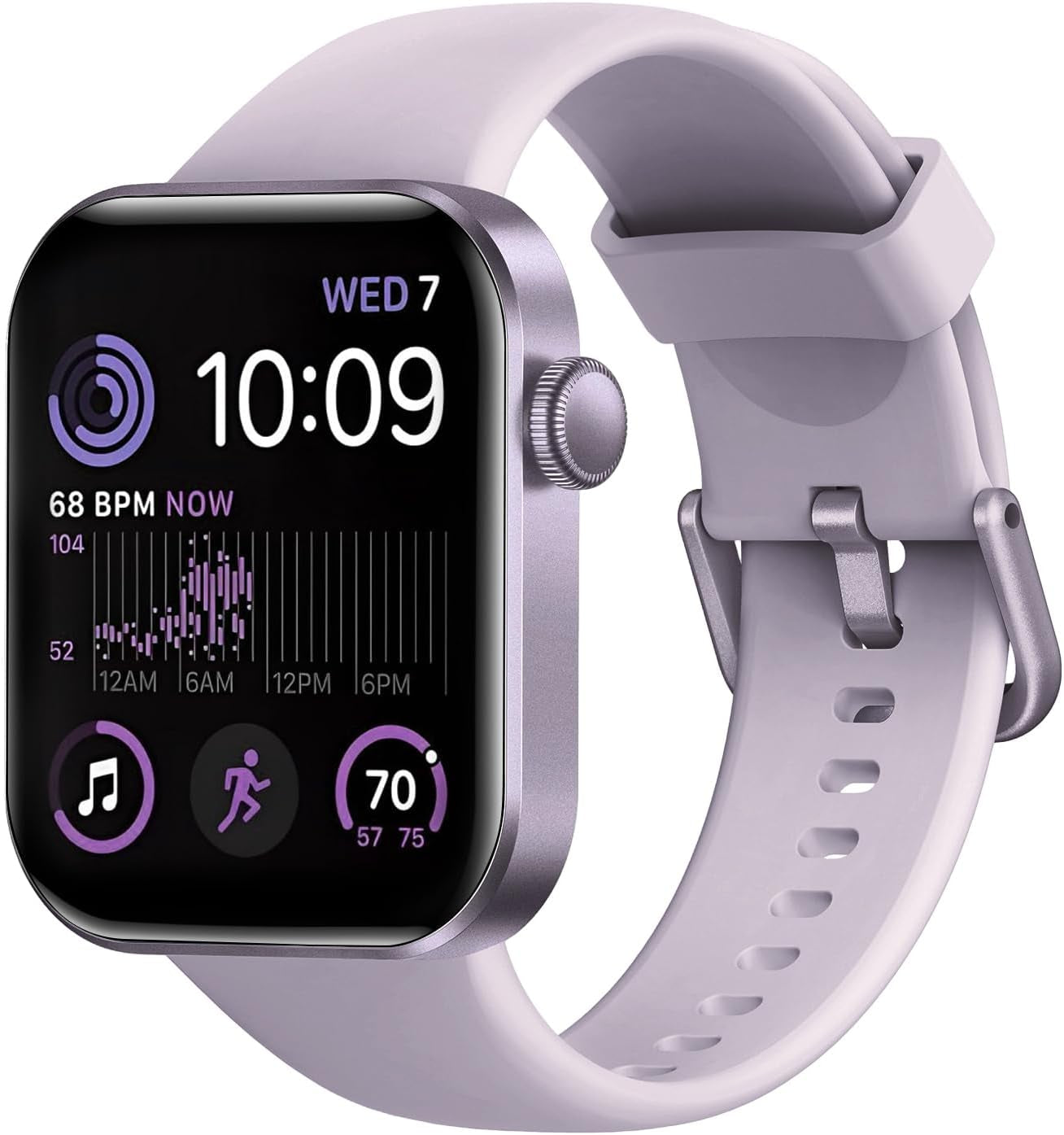 UKHealth&Fitness Approved Purple Smart Watch HD Display