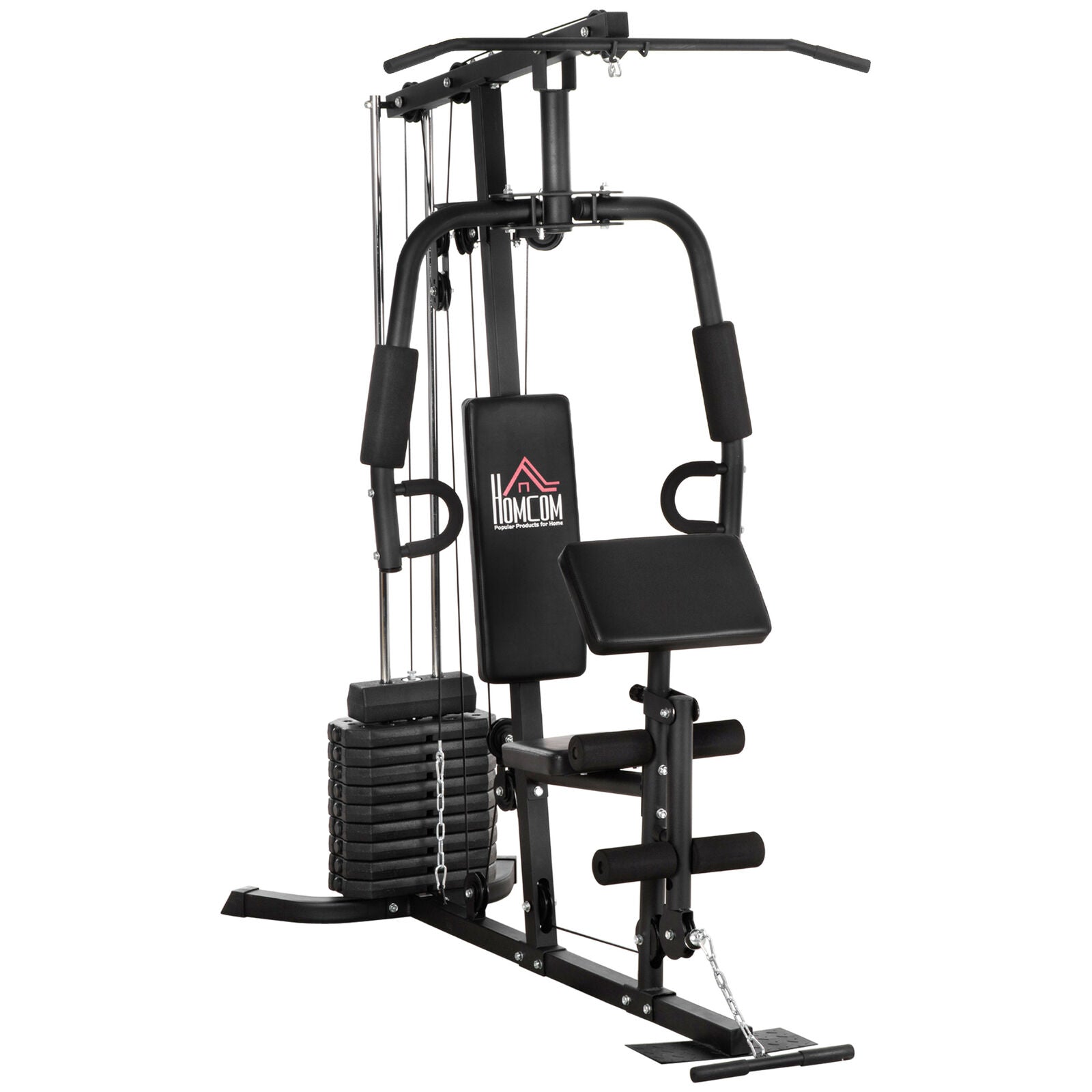 Ultimate Multifunction Home Gym Machine - 45Kg Weight Stack for Complete Full Body Workouts!