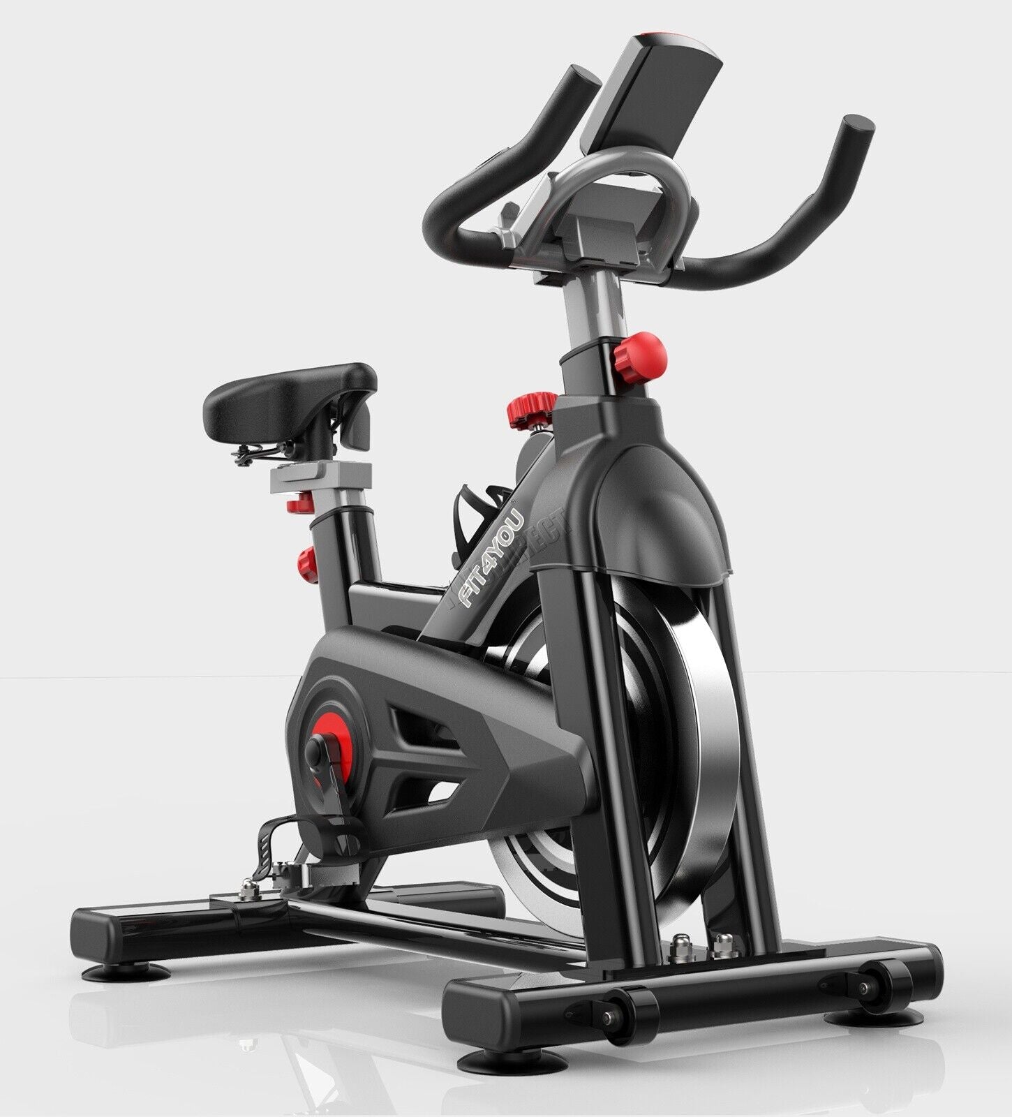 Exercise Bike Indoor Cycling Home Gym Workout Cardio Fitness with LCD Monitor!