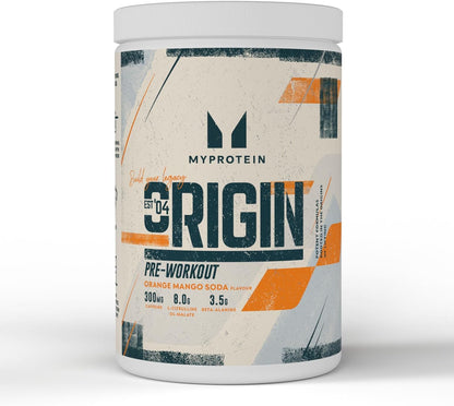 My Protein Origin Pre-Workout Power Orange and Mango (30 Servings)