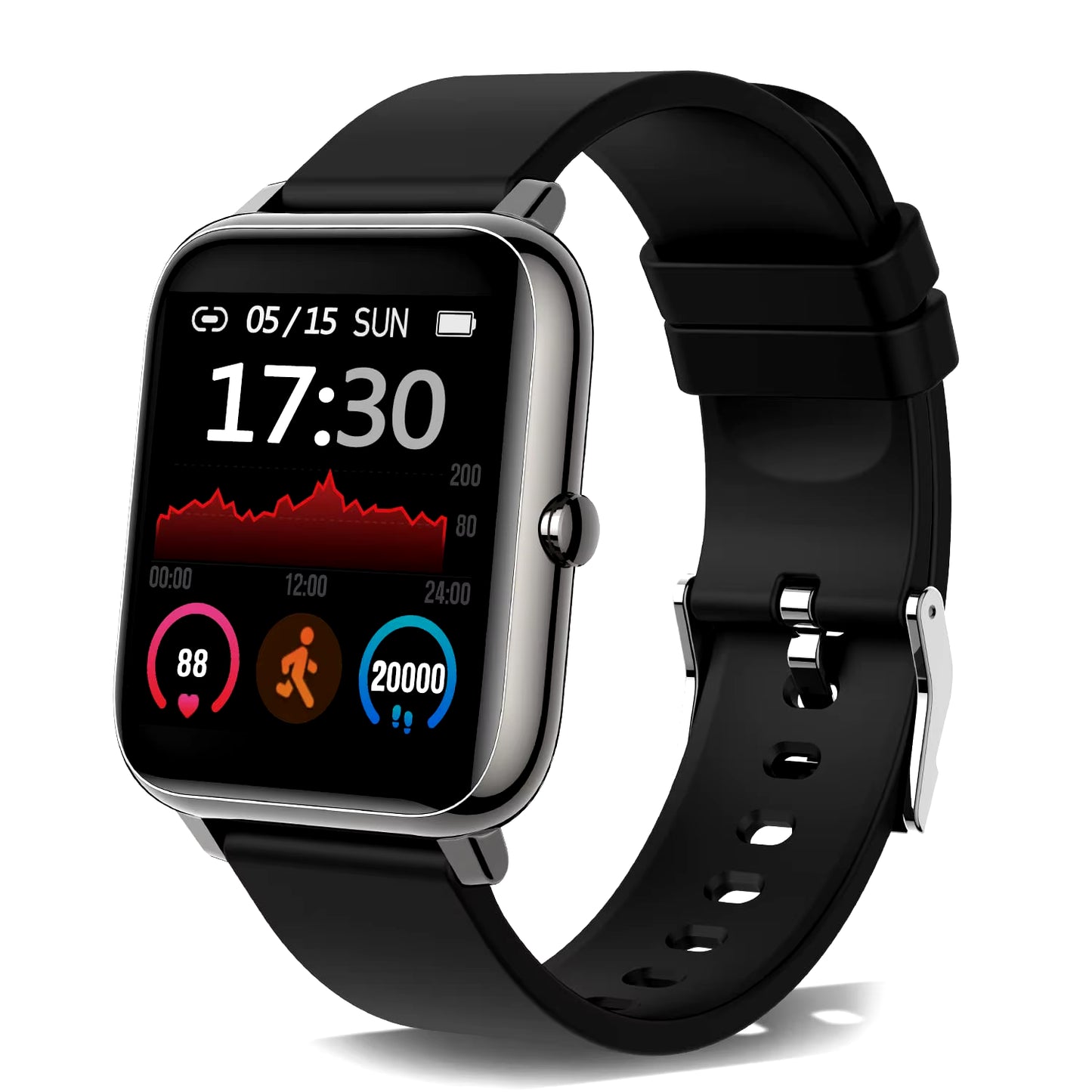 Smart Watch, 1.4" Touch Screen Fitness Watch, 8 Sports Modes Fitness Tracker, Sleep Monitor, IP67.