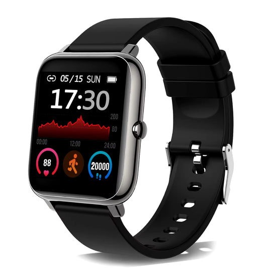 Smart Watch, 1.4" Touch Screen Fitness Watch, 8 Sports Modes Fitness Tracker, Sleep Monitor, IP67.