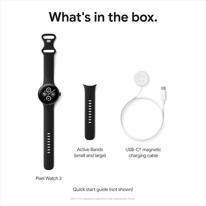 Google Pixel Watch 2 with the Best of Fitbit Heart Rate Tracking, Stress Management, Safety Features