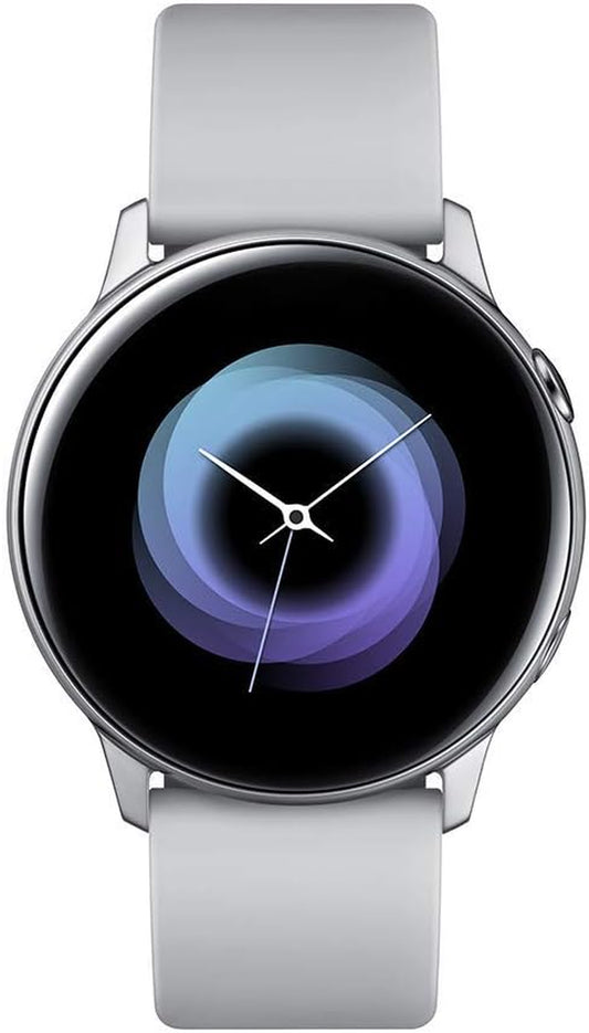 Samsung Galaxy Watch Active 40MM Silver (Renewed)