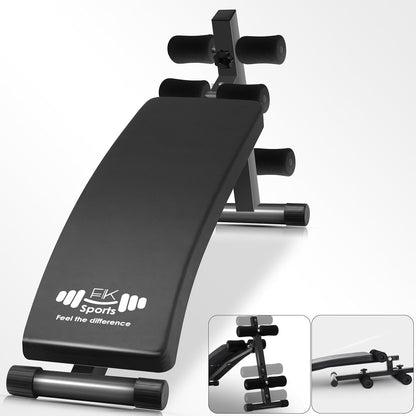 150 KG Foldable Bench for Bench Press & Abs Workout, (6 Adjustable Levels) 