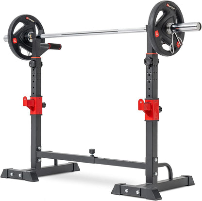 Adjustable Barbell Rack for Squats 250Kg Load Capacity