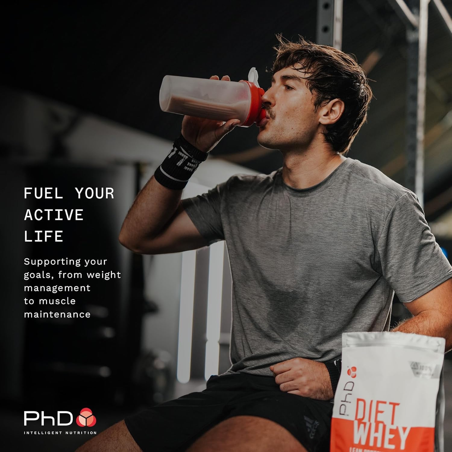 PHD Diet Whey Powder Vanilla Flavour - 1kg (40 Servings)