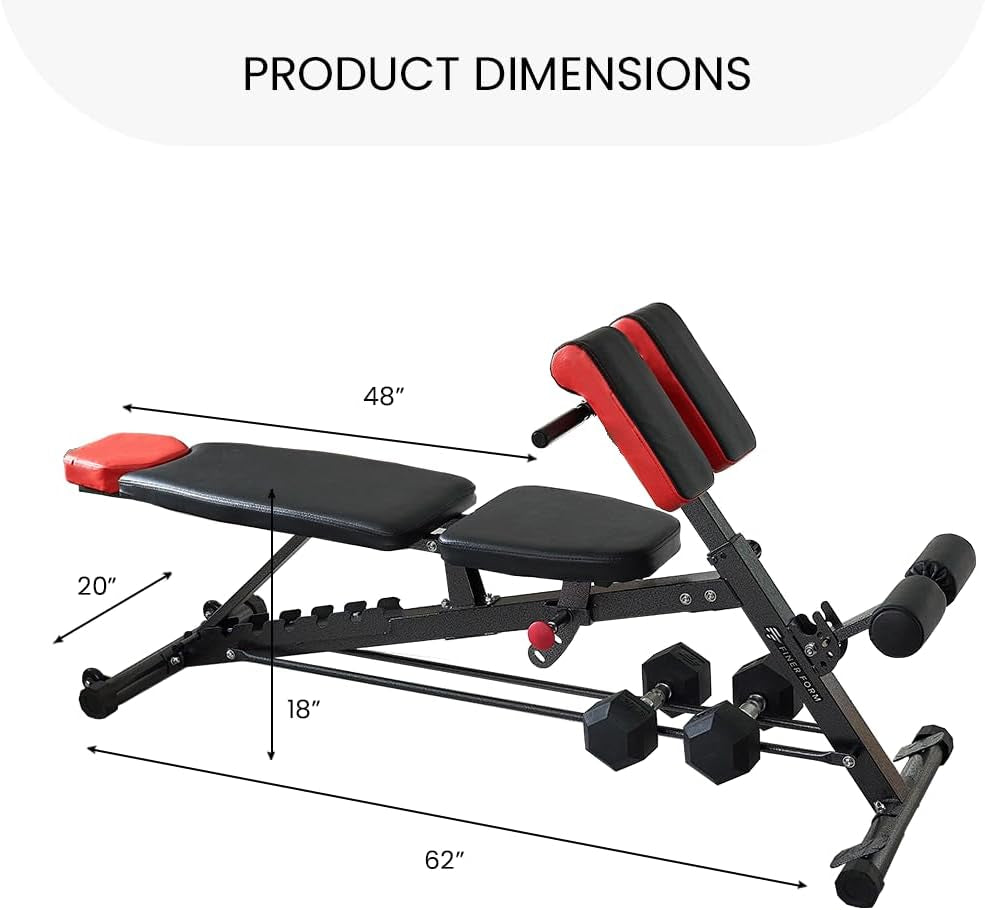 Multi-Functional Workout Bench (Roman Chair) 