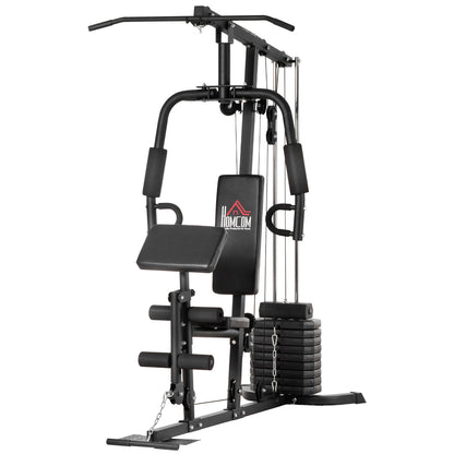 Ultimate Multifunction Home Gym Machine - 45Kg Weight Stack for Complete Full Body Workouts!