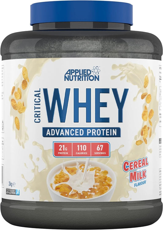 Applied Nutrition Cereal Milk Critical Whey Protein Powder (21g Protein) (67 Servings)