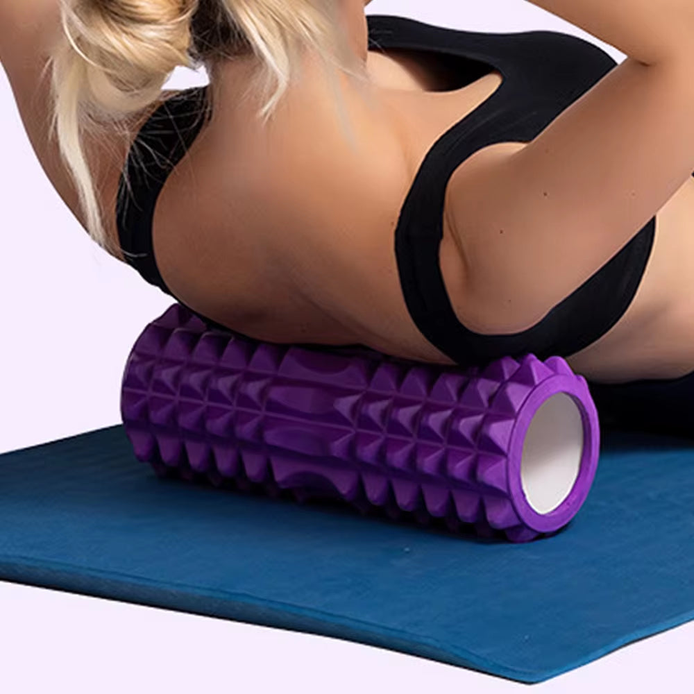 26cm Foam Roller for Yoga and Pilates - Back Massage and Fitness Equipment for Home Use