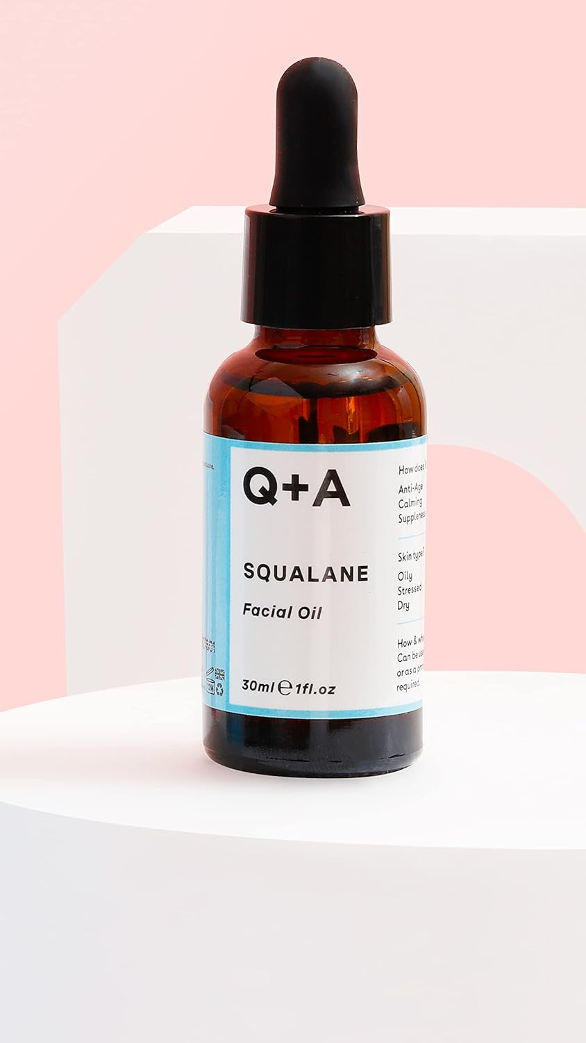 Squalane Facial Oil (Vegan Facial Oil Derived from Olive Oil - 30ml)