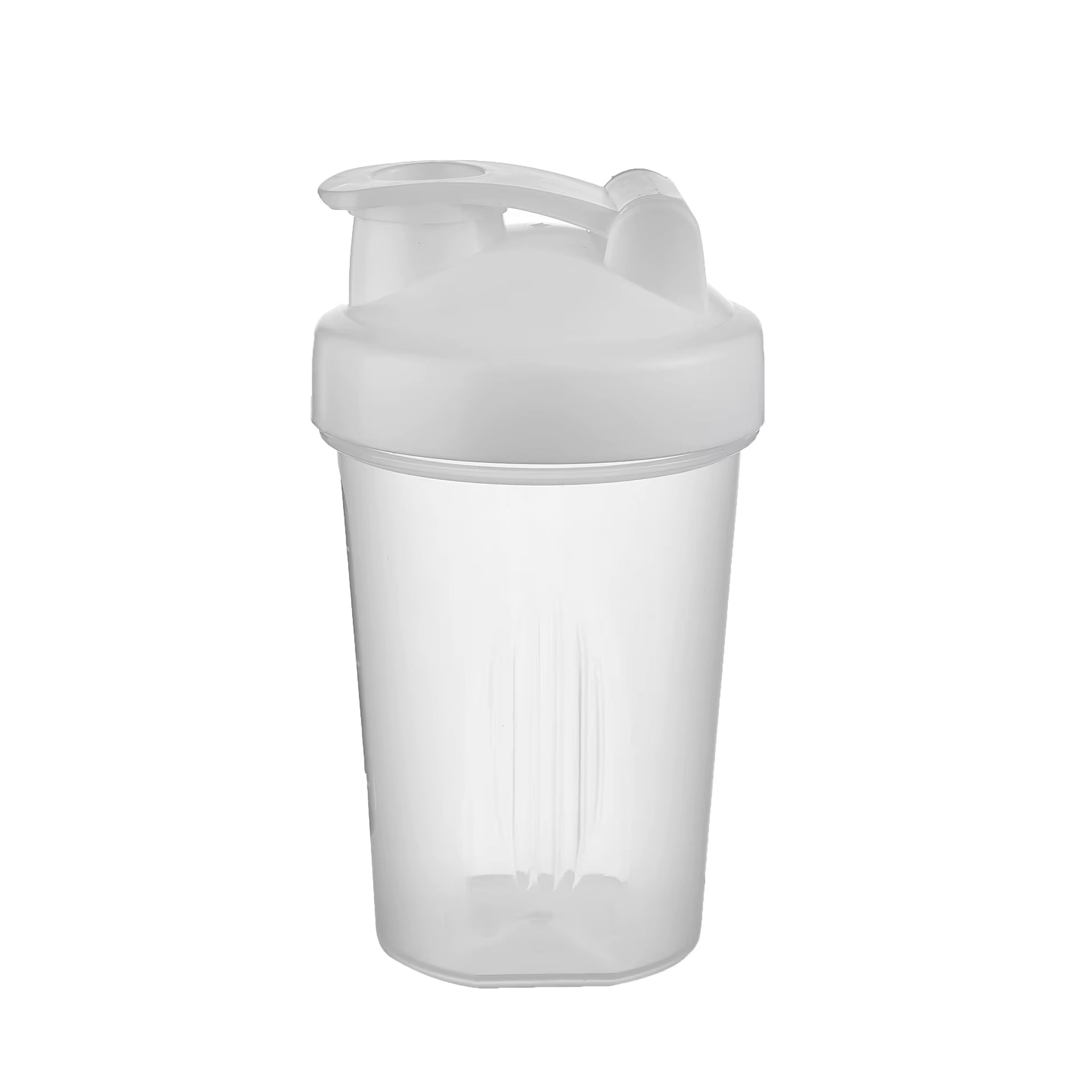 400Ml Fitness Sports Water Bottle Shaker Cup - Protein Powder Nutrition Milkshake Mixing Cup with Scale Water Cup