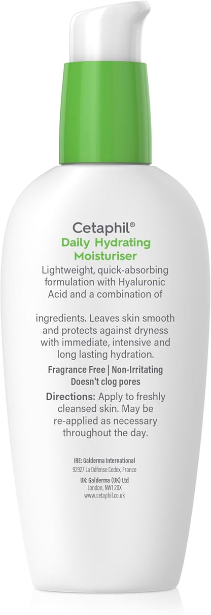 Daily Hydrating Face Moisturiser (88ml) for Sensitive Skin, with Hyaluronic Acid